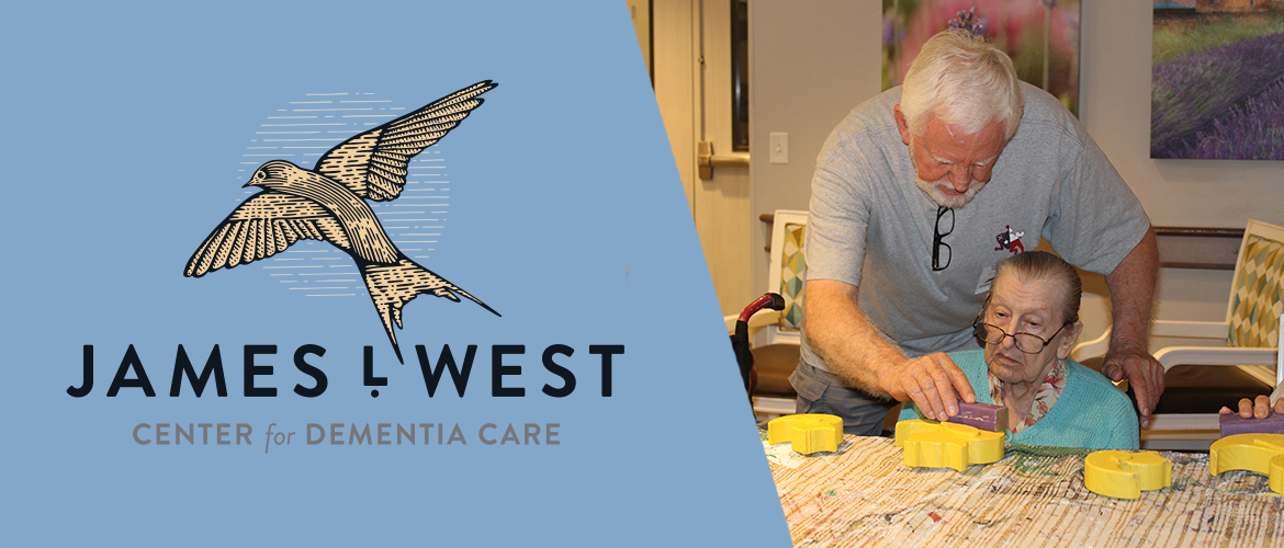Volunteers enhance care at James L. West Center for Dementia Care.